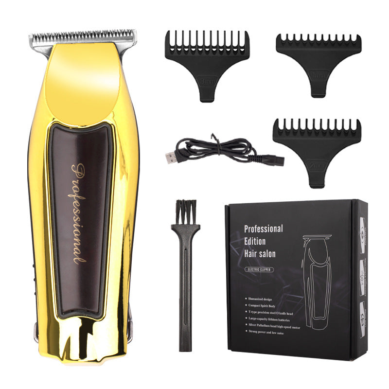 Factory direct sales Amazon cross-border hair clipper clipper razor horn knife digital display electric clipper carving hair clipper