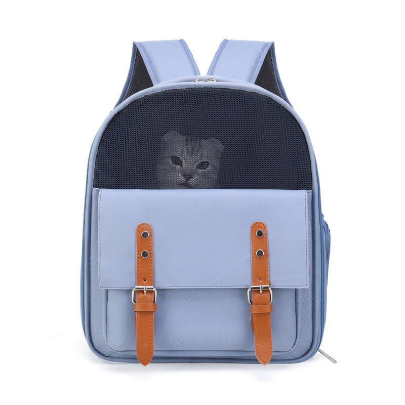Cross-border hot-selling European and American pet bag wholesale out-shoulder cat backpack wear-resistant grab portable cat and dog bag