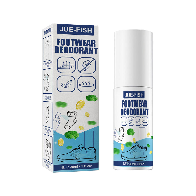 Jue-Fish shoe cabinet deodorant spray anti-foot odor fast deodorant long-lasting fragrance to remove sweaty feet odor odor